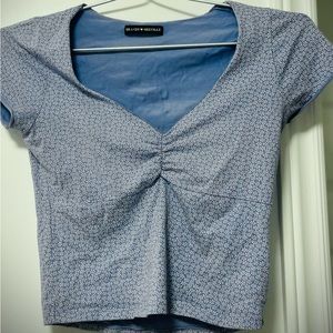 Blue Brandy Melville Gina Top